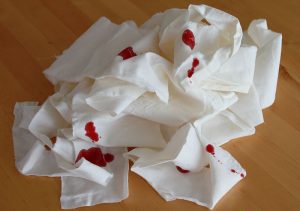 Cloth_strips_with_blood_-_Public_Domain-300x211